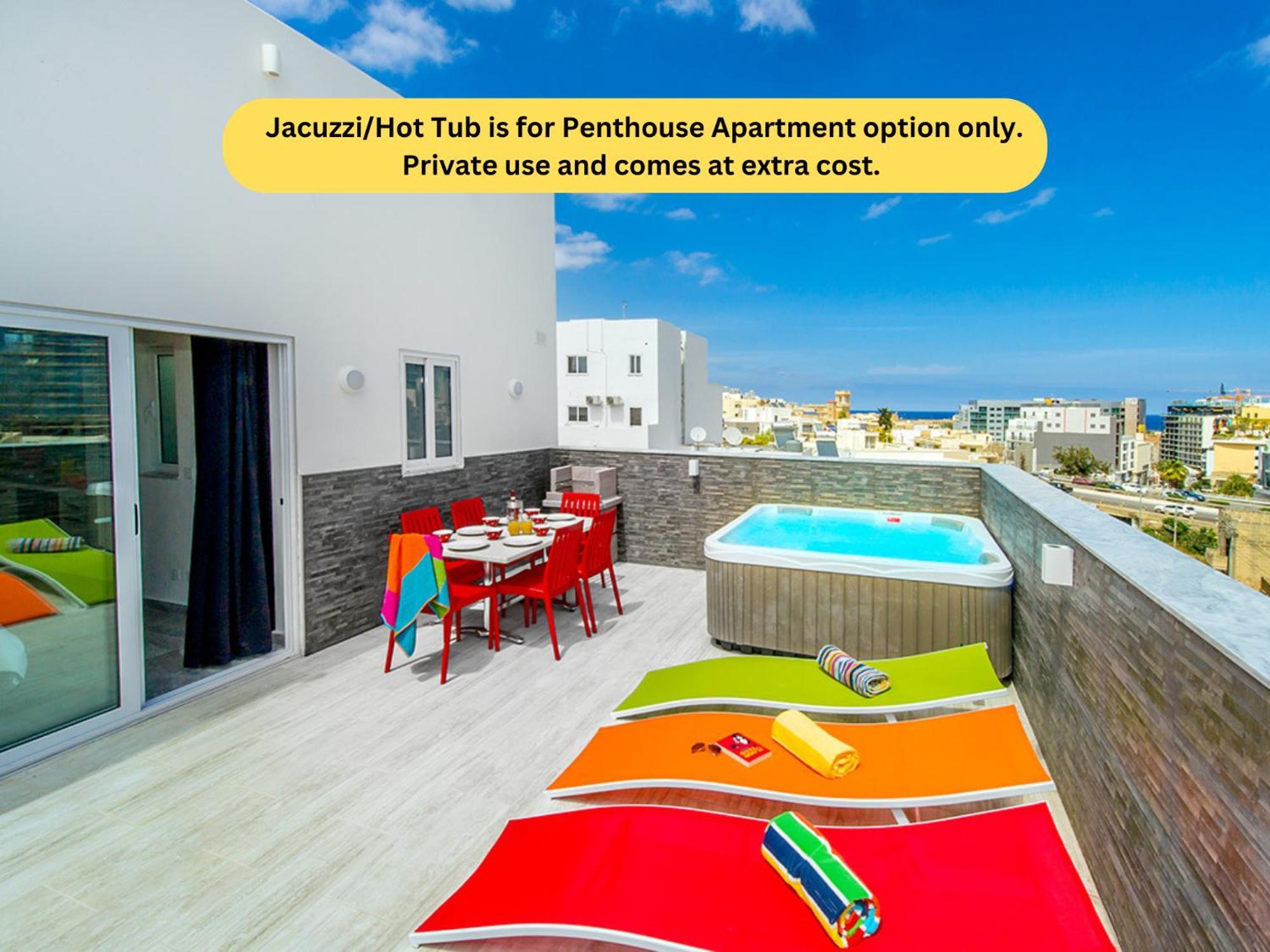 Bayside Apartments Saint Julian's ภายนอก รูปภาพ