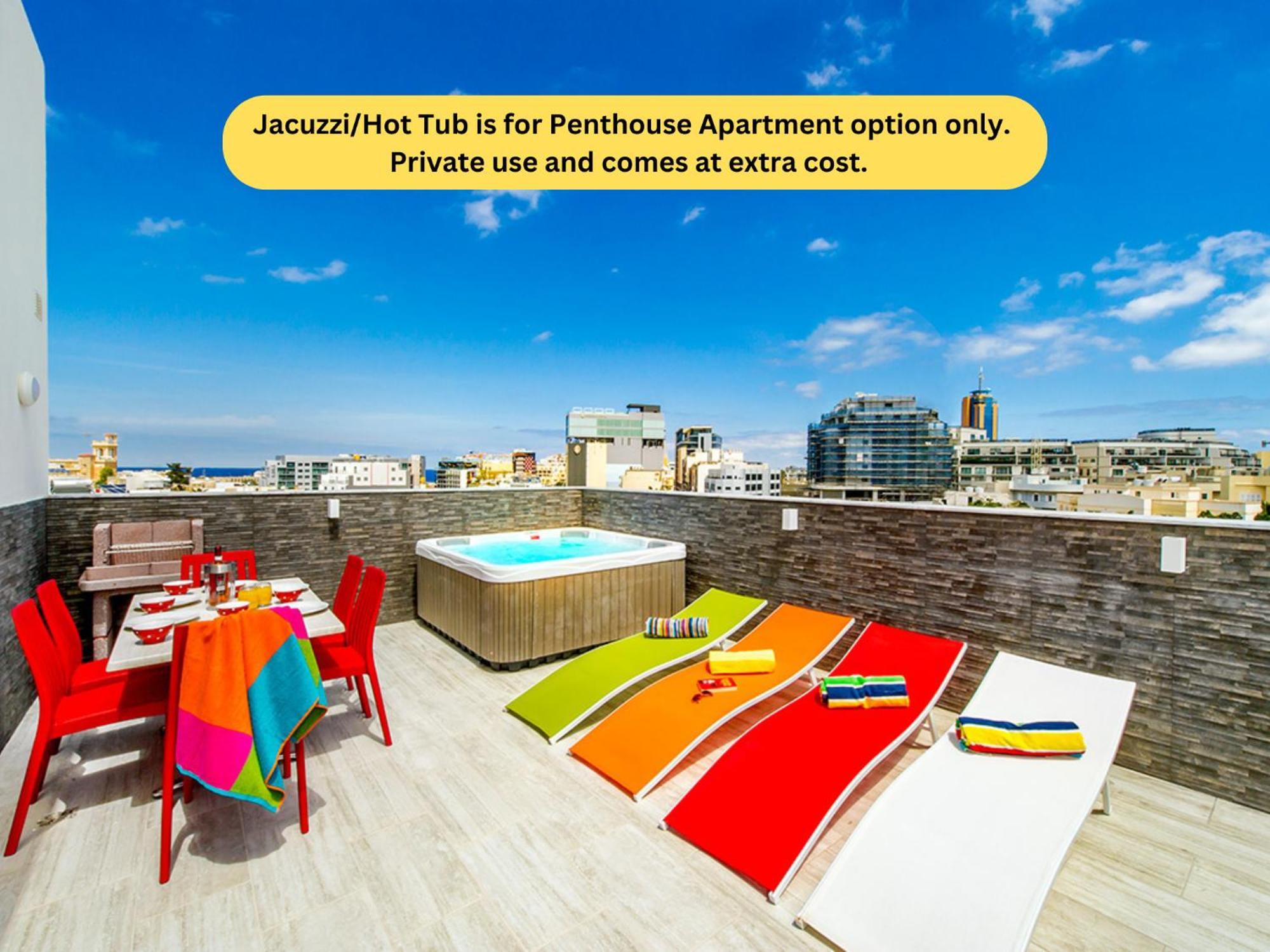 Bayside Apartments Saint Julian's ภายนอก รูปภาพ